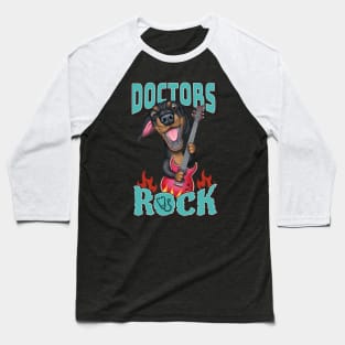 Doctors Rock Baseball T-Shirt